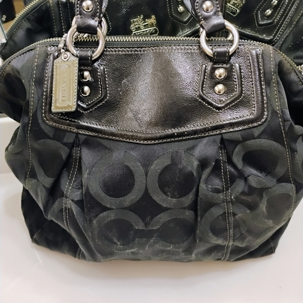 Coach bag black ashley